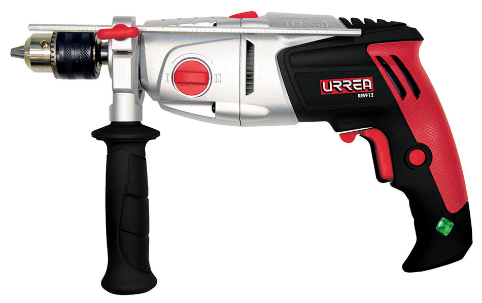 Rotomartillo 1/2" 900 W 120 V, 2 velocidades 1080 y 3000 RPM Urrea RM912