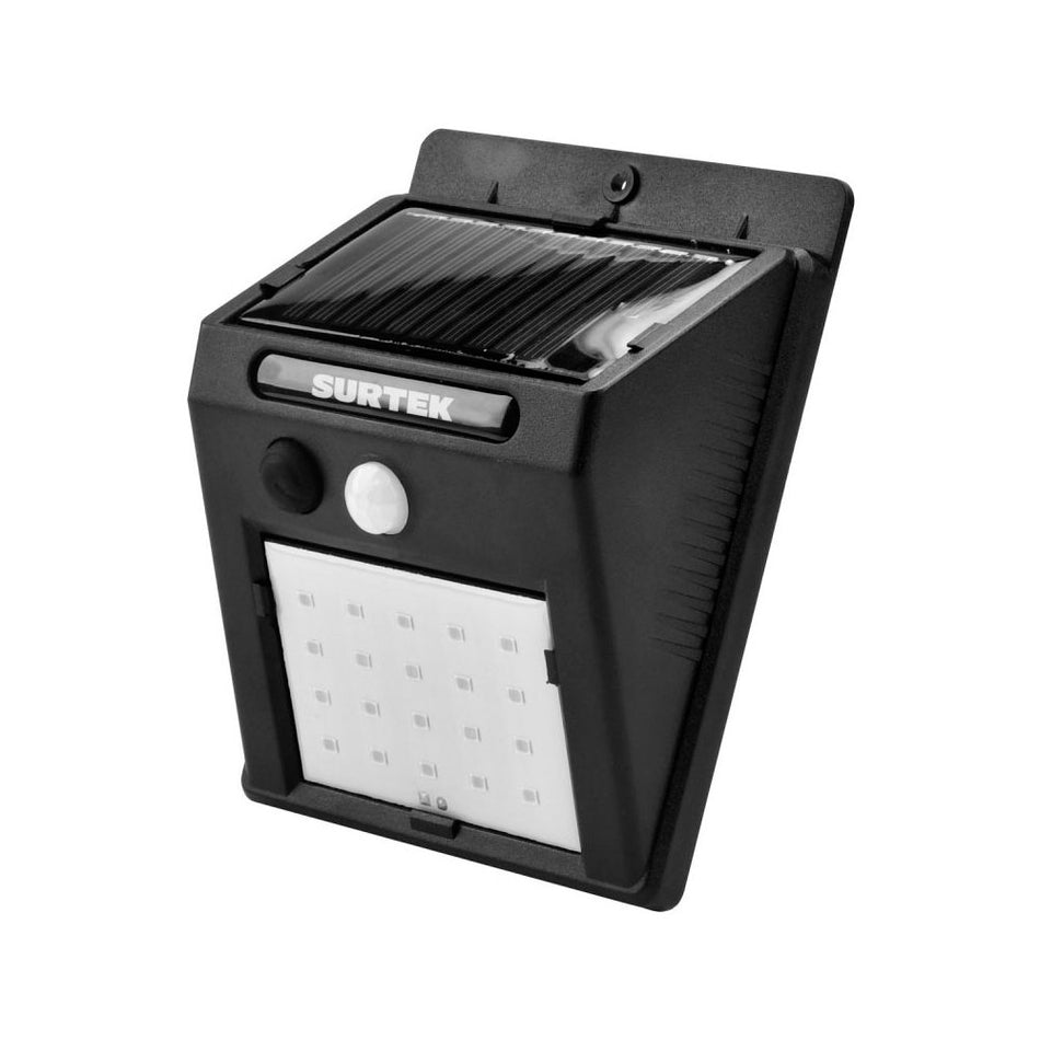 Luminario de LED solar con sensor de 160 lm Surtek LS3A