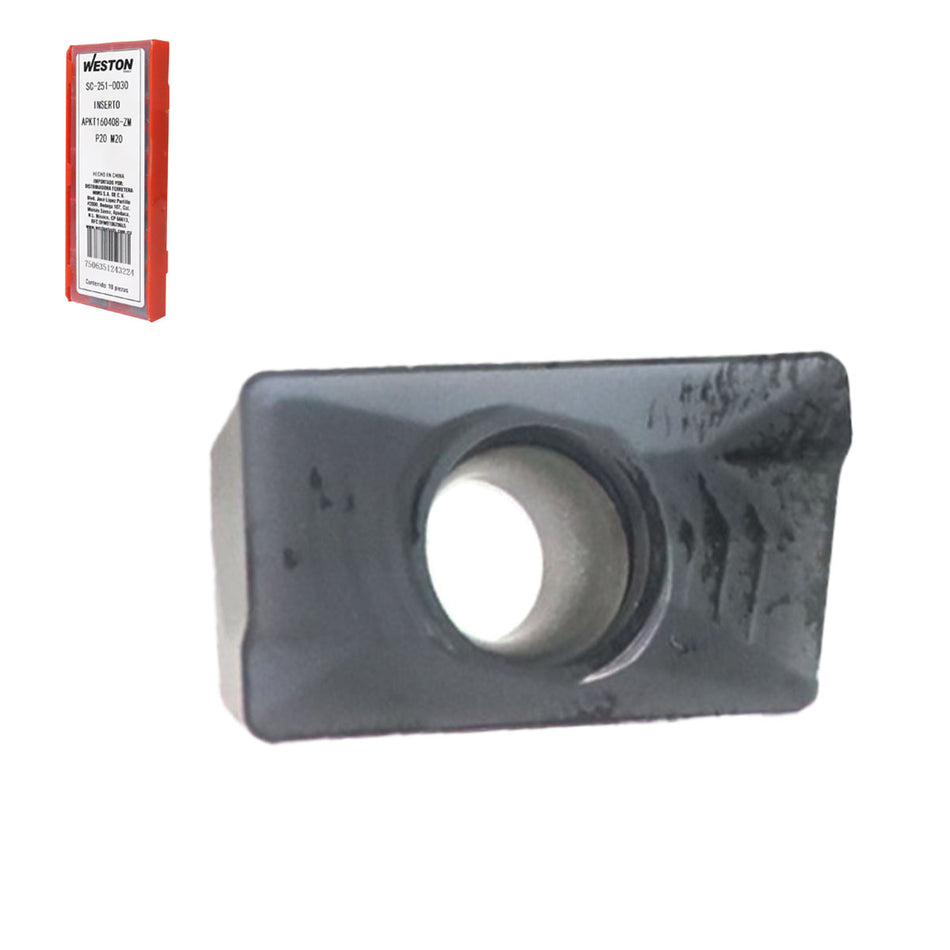 INSERTO APKT160408-ZM P20 M20 (Precio x
