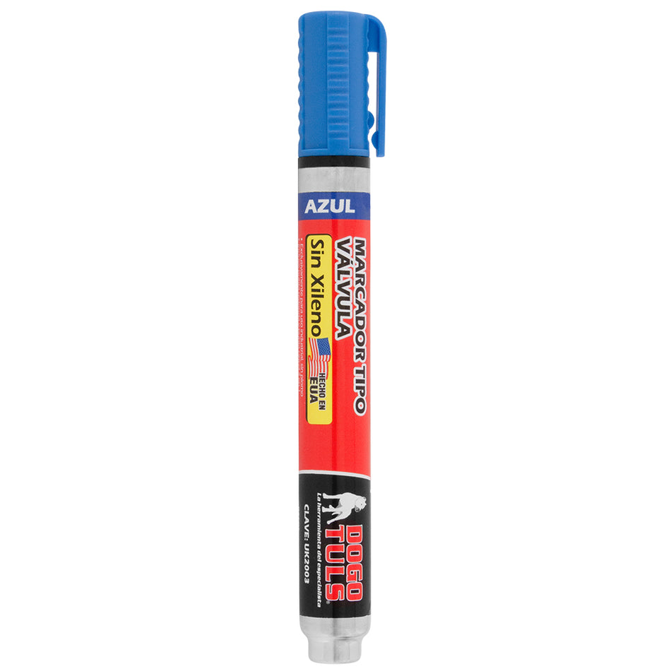 MARCADOR DE VALVULA AZUL DOGOTULS UK2003