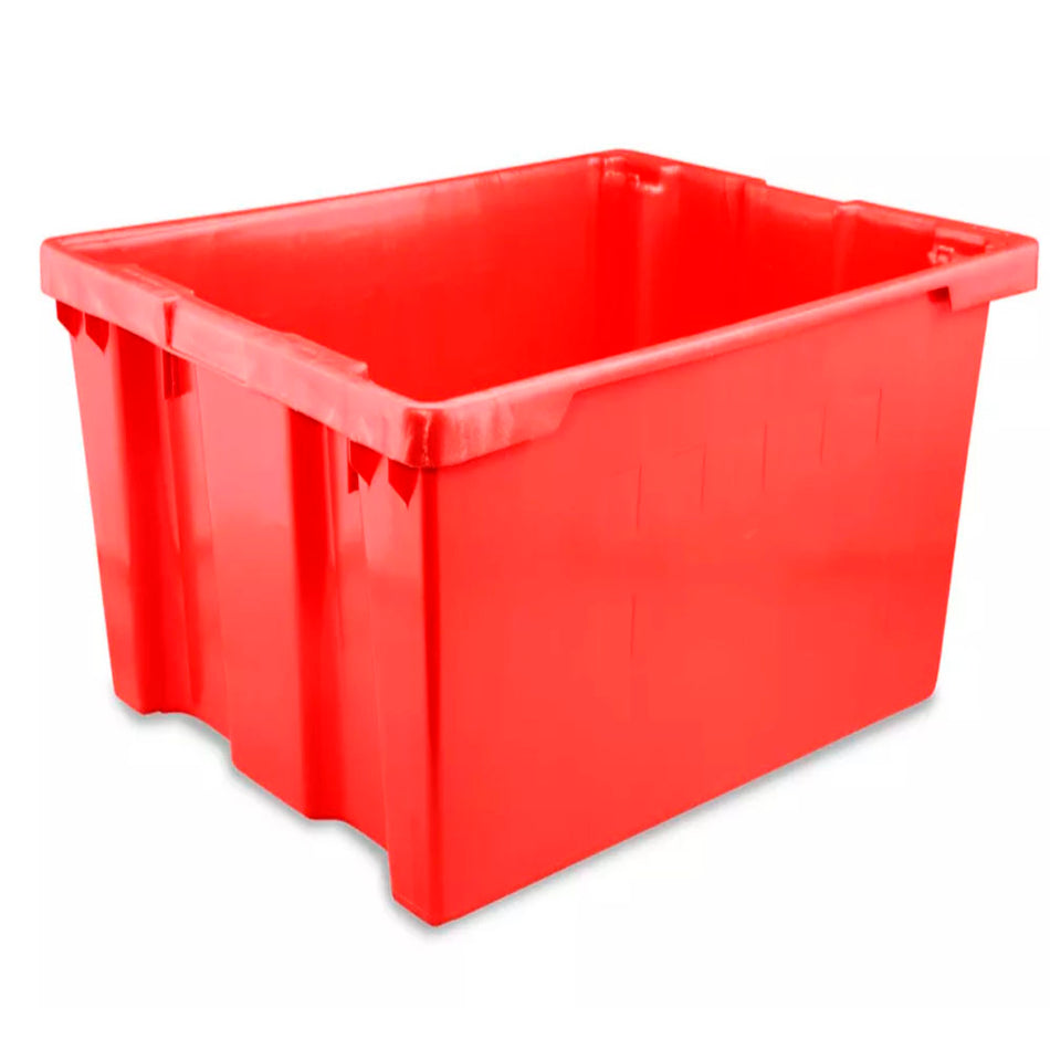 CONTENEDOR ESTIBABLE 24 X 20 X 14" ROJO