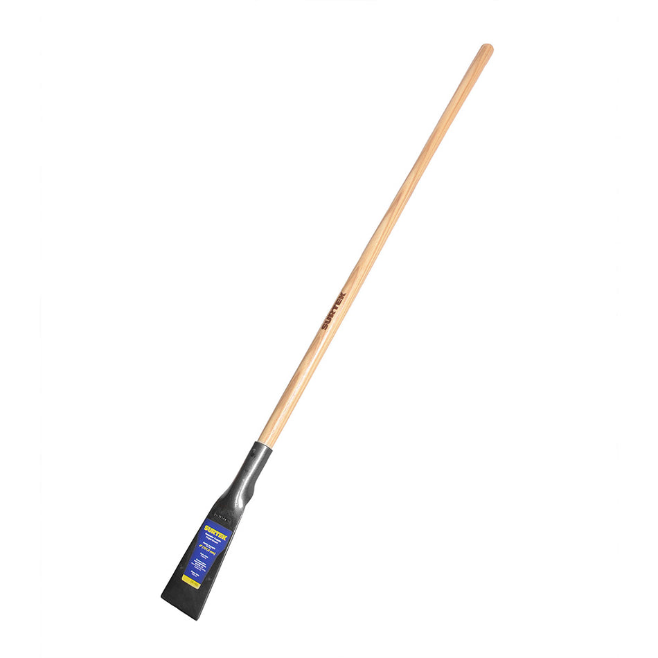 Raspador con mango de madera largo 4" Surtek 130701