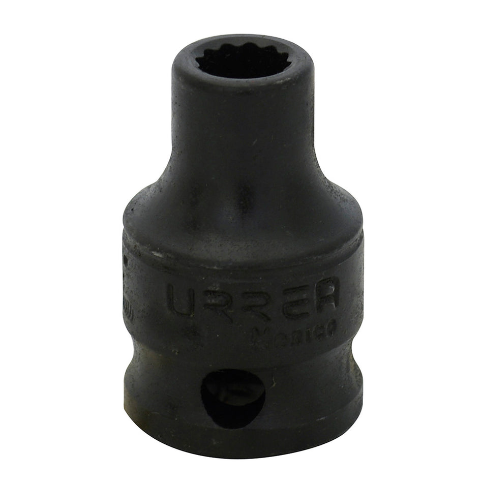 Dado de impacto cuadro de 3/8", 12 puntas, en pulgadas, 5/16" Urrea 7210