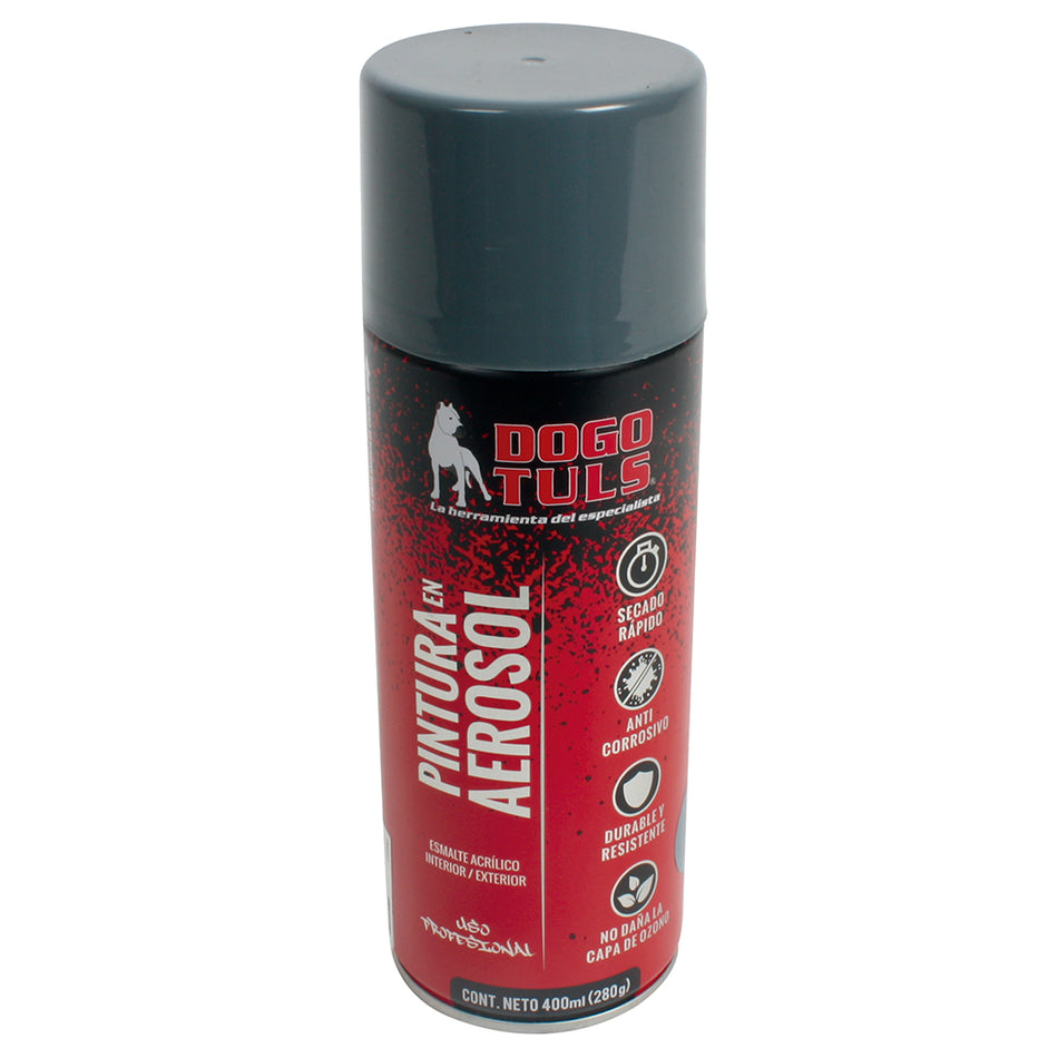 PINTURA AEROSOL BRILLANTE GRIS DOGOTULS PA4022
