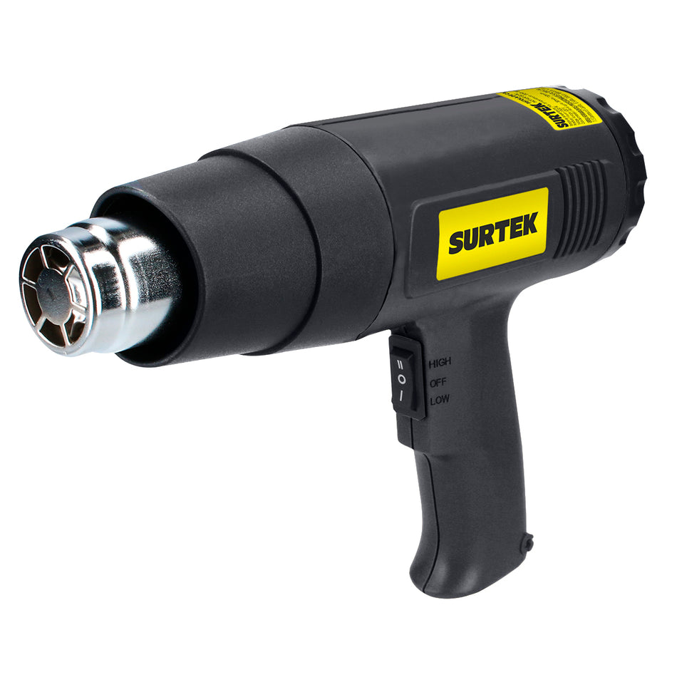 Pistola de calor 300° C a 500°C 1500 W 120 V enfriamiento rápido Surtek PC415