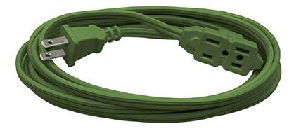 EXTENSION ELEC DOMESTICA 3M VERDE
