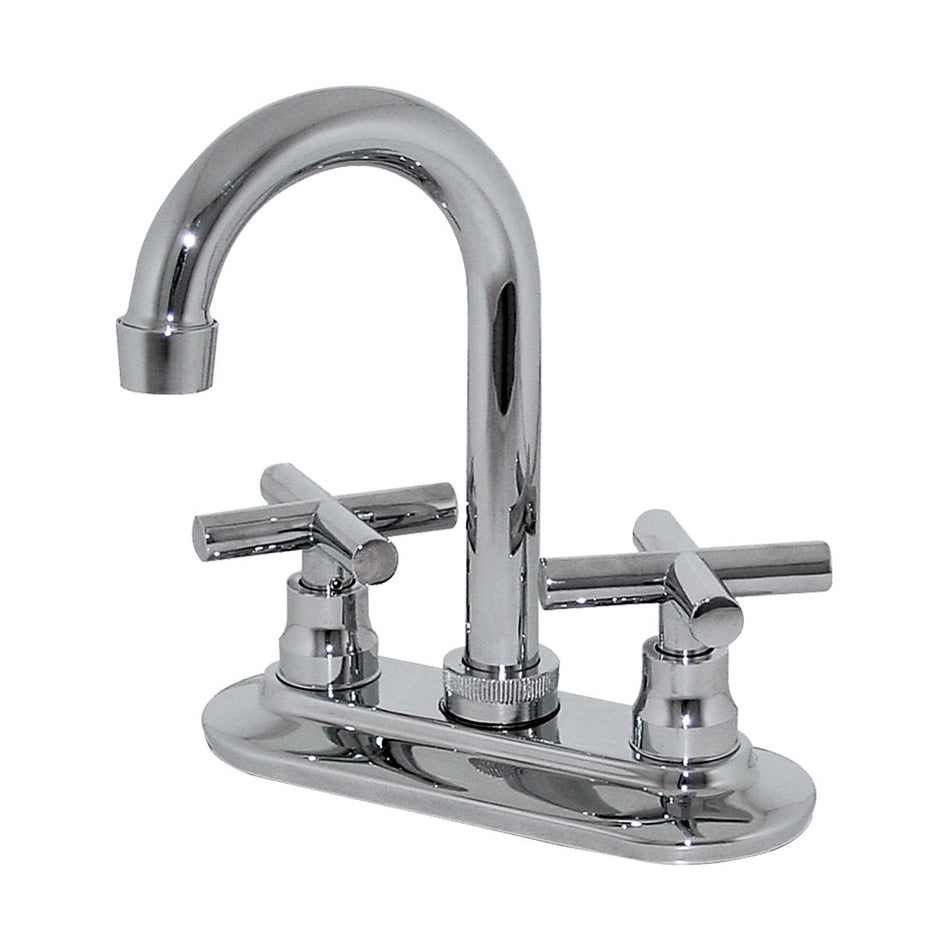 MEZCLADORA P/BAR 4" CROMO, RUGO