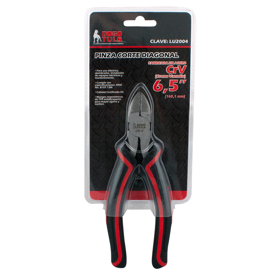 PINZA CORTE DIAGONAL CR-V 6,5" DOGOTULS LU2004