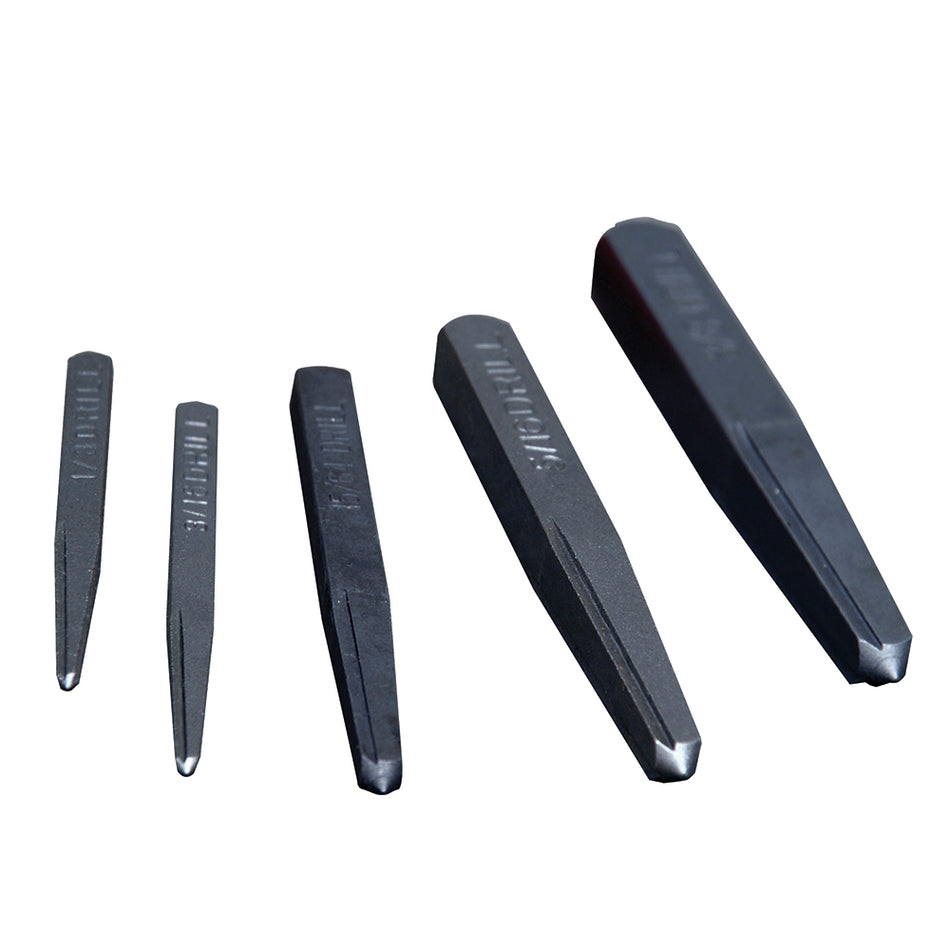 Juego de extractor rectos para tornillos, 5 piezas Urrea 9500A