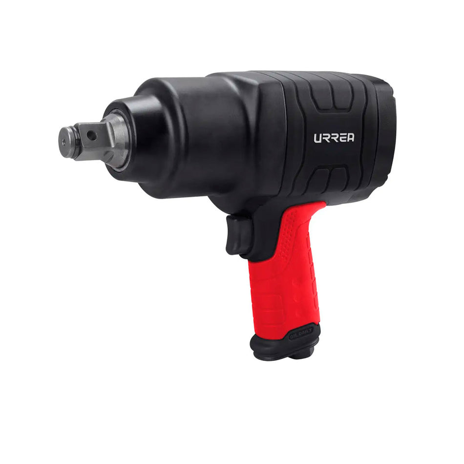 Pistola de impacto neumática cuadro de 3/4" 885 Ft-lb composite sistema twin hammer Urrea PC776A