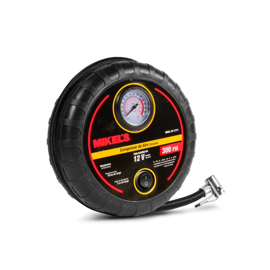 Mini Compresor de aire 12 V (300 PSI), M MIKELS W-1711
