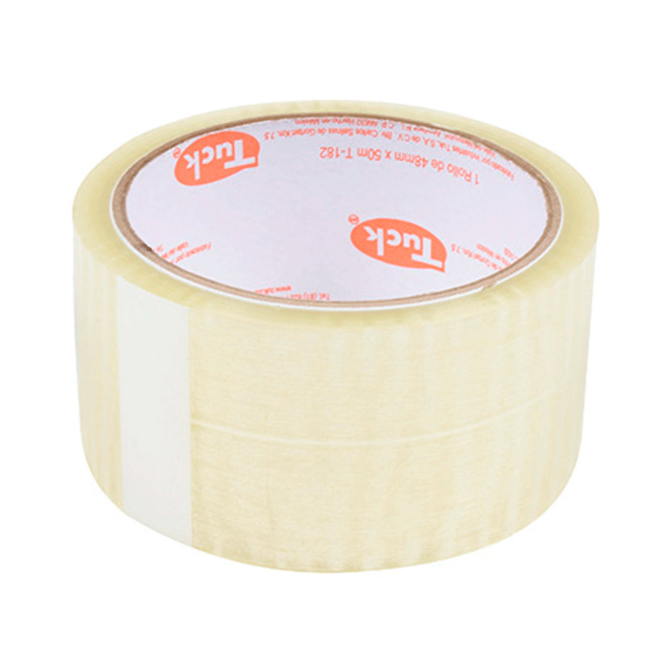 CINTA TRANSPARENTE ECONOMICA 48mm X 50mt TUK 258419