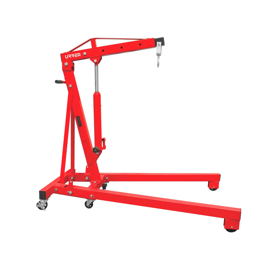 Pluma hidráulica plegable con patas V, 2 ton Urrea PLHV2