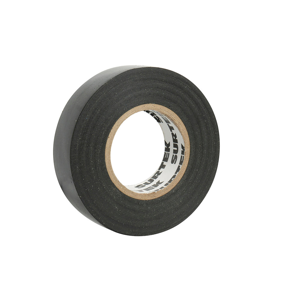 Cinta negra para aislar 19 mm x 18 m, en blíster Surtek 138002