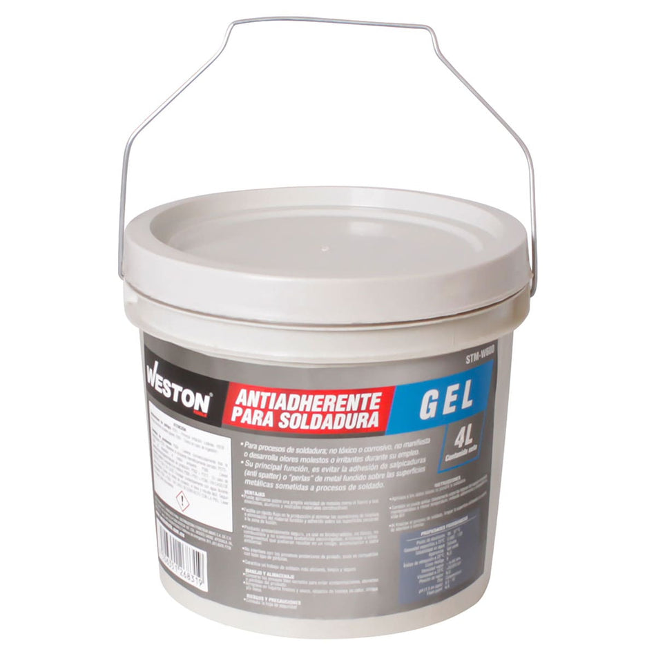 ANTI SPATTER EN GEL 4 LITROS, WESTON