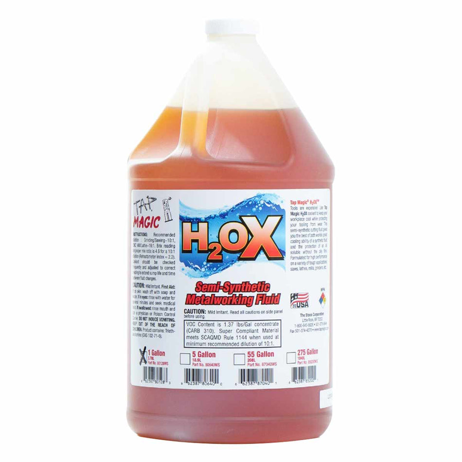 ACEITE SOLUBLE P/MAQUINARIA H2OX 1GAL, W