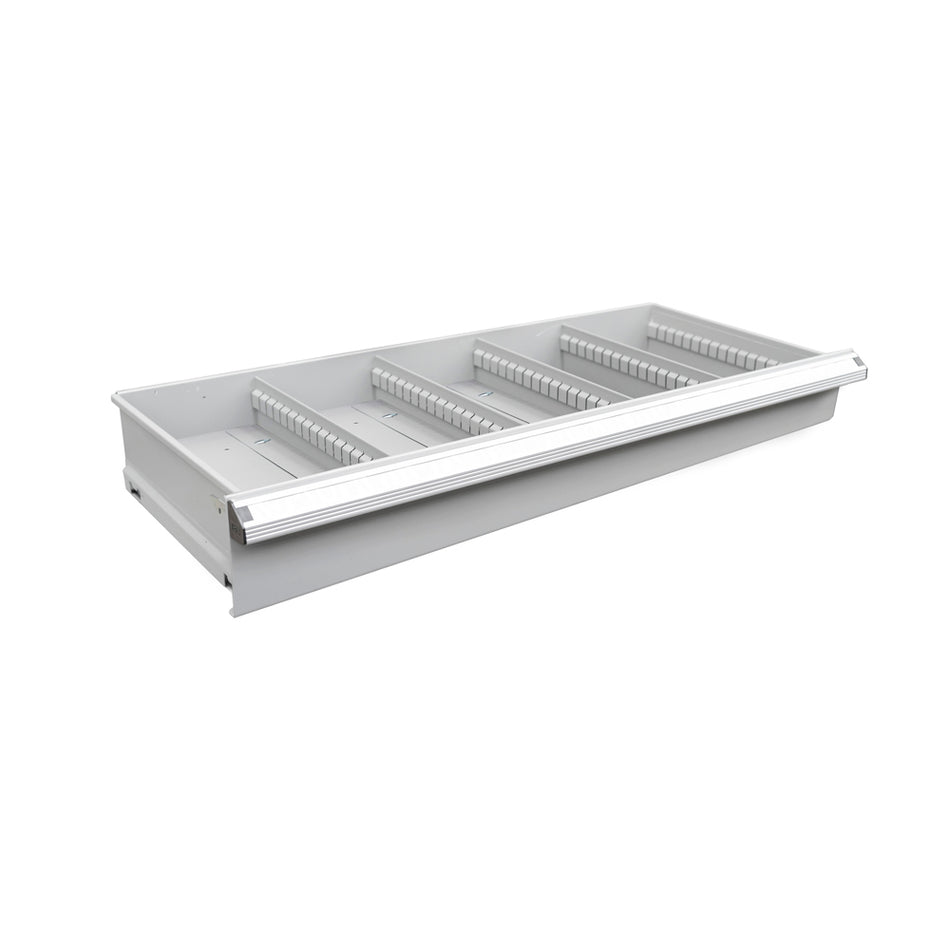 Gaveta para gabinete modular de entrepaños serie X 4" Urrea XGAC1