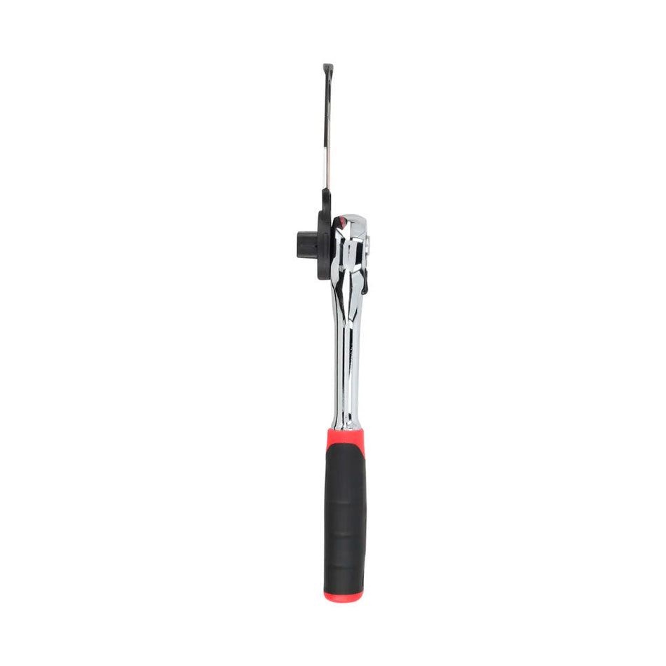 Matraca reversible con mango bimaterial quick release para dado cuadro de 3/8" URREA 5249IX