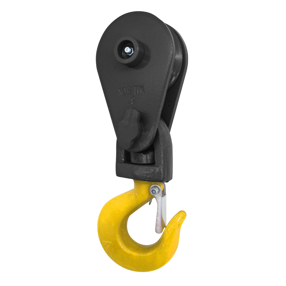 Polea con gancho para cable 3/4", 8 ton Surtek PGA8