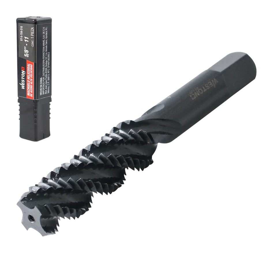 MACHUELO HELICOIDAL 5/8"-11 AAV H5, WEST