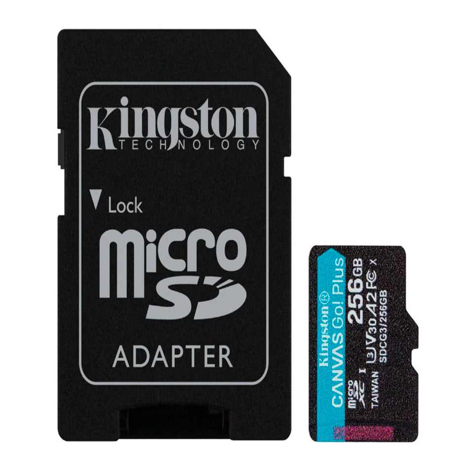 MEMORIA KINGSTON 256GB U3 V30 A2