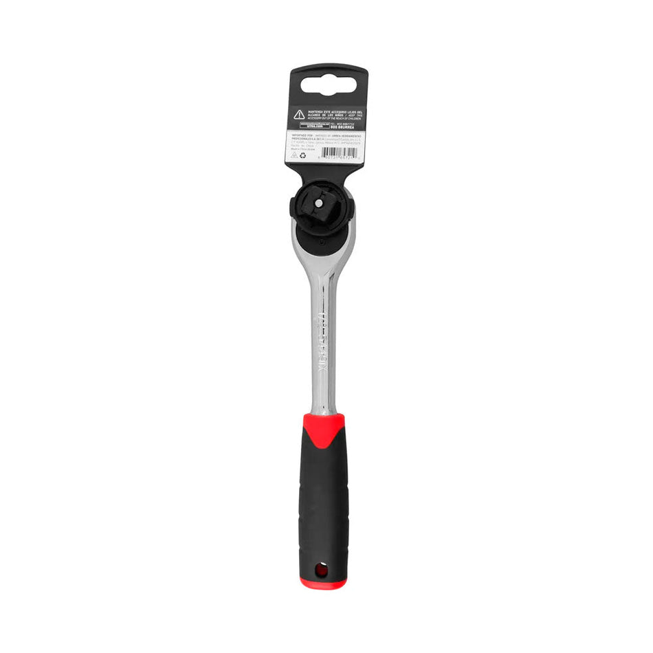Matraca reversible con mango bimaterial quick release para dado cuadro de 1/2" URREA 5449IX