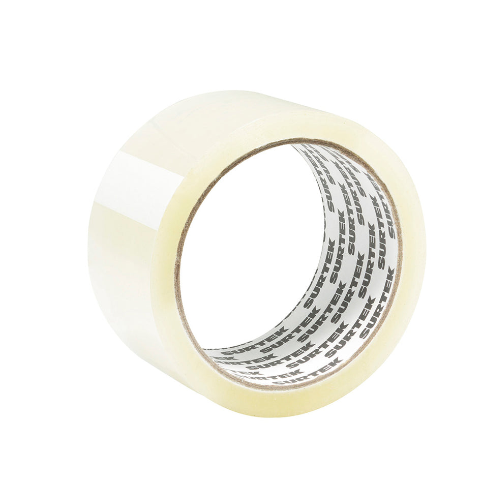 Cinta transparente hot melt para empacar 48 mm x 50 m Surtek 138022