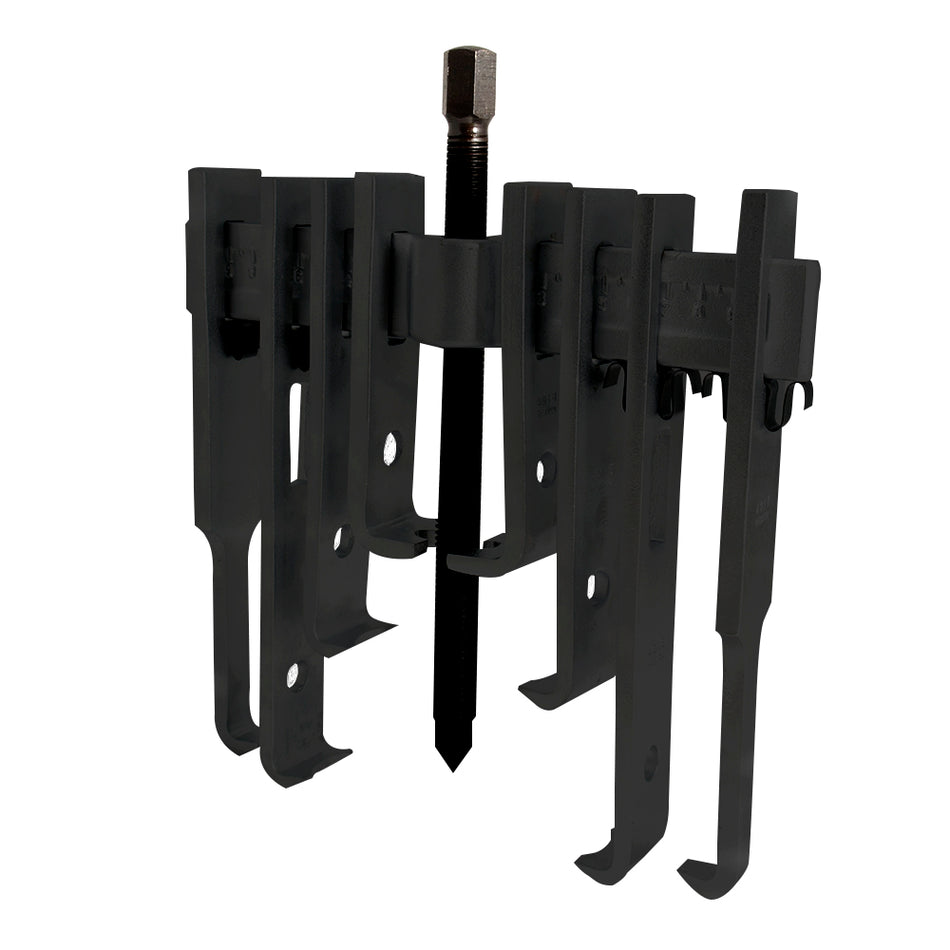 Extractor quijada recta tipo "A" fosfatizada 10 ton, 15 piezas en caja metálica Urrea 4030BB