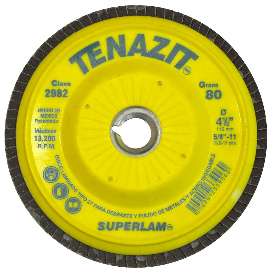 Disco laminado, especificación SUPERLAM