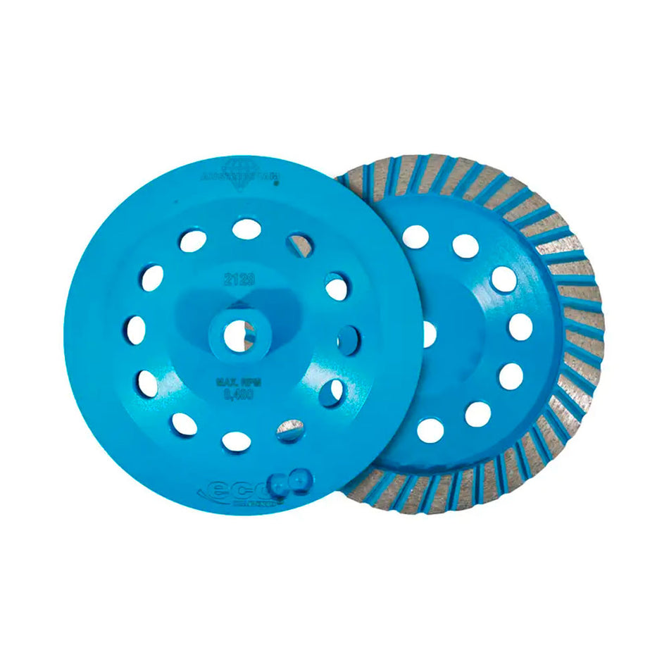 Copa de diamante de 180 x 15.9-11 mm par