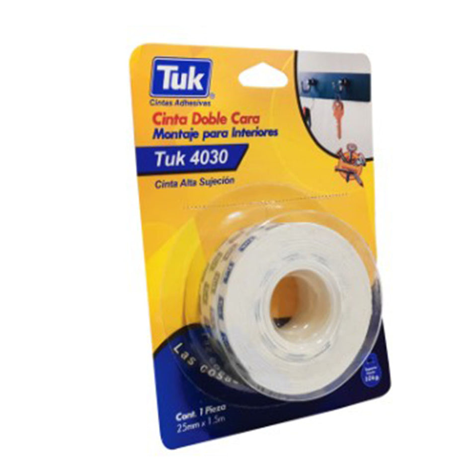 CINTAS DOBLE CAPA PARA MONTAJE 25MM X 1. TUK 423011