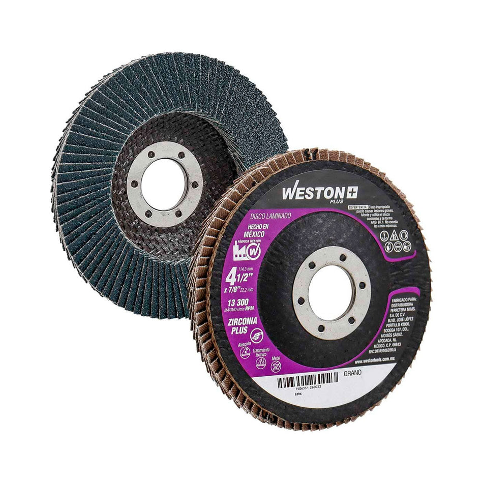 DISCO LAM.ZIRCONIO 7 X 7/8" Z40  ALTA DE