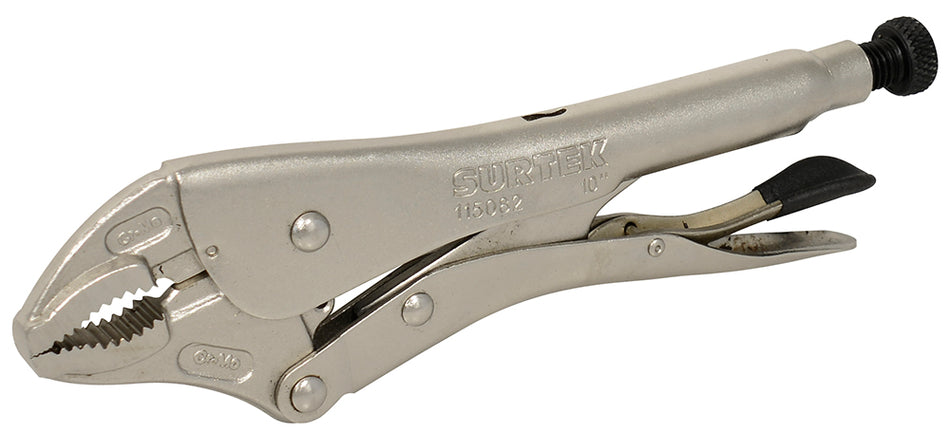 Pinza de presión de 12" quijada curva Surtek 115055