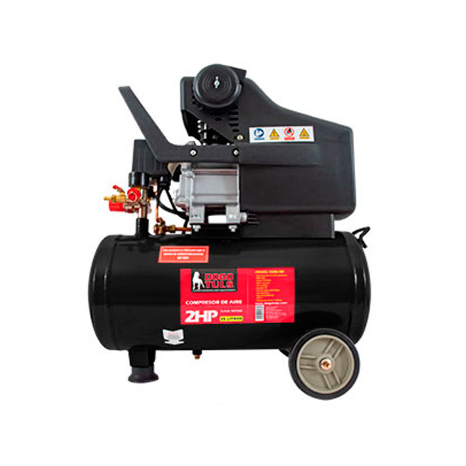 COMPRESOR AIRE 2HP 25L DIRECTO ALUMINIO DOGOTULS ZM7005