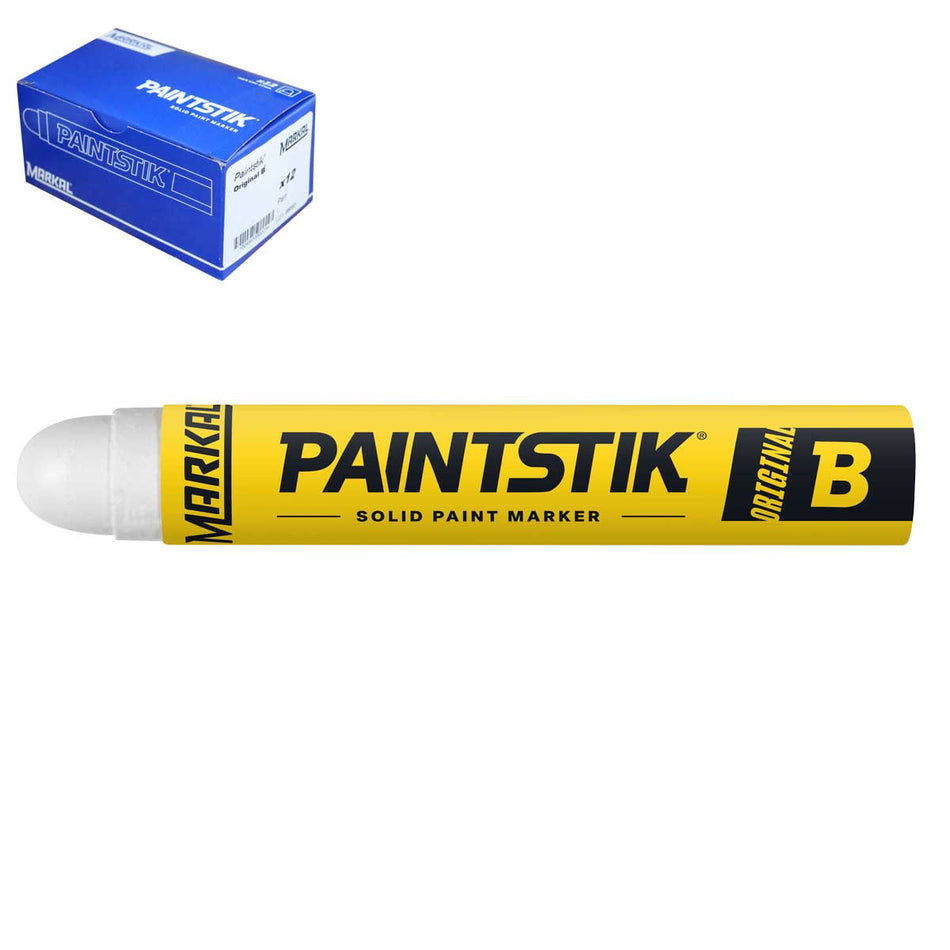 MARCADOR B PAINTSTIK BLANCO (CAJA C/12 -