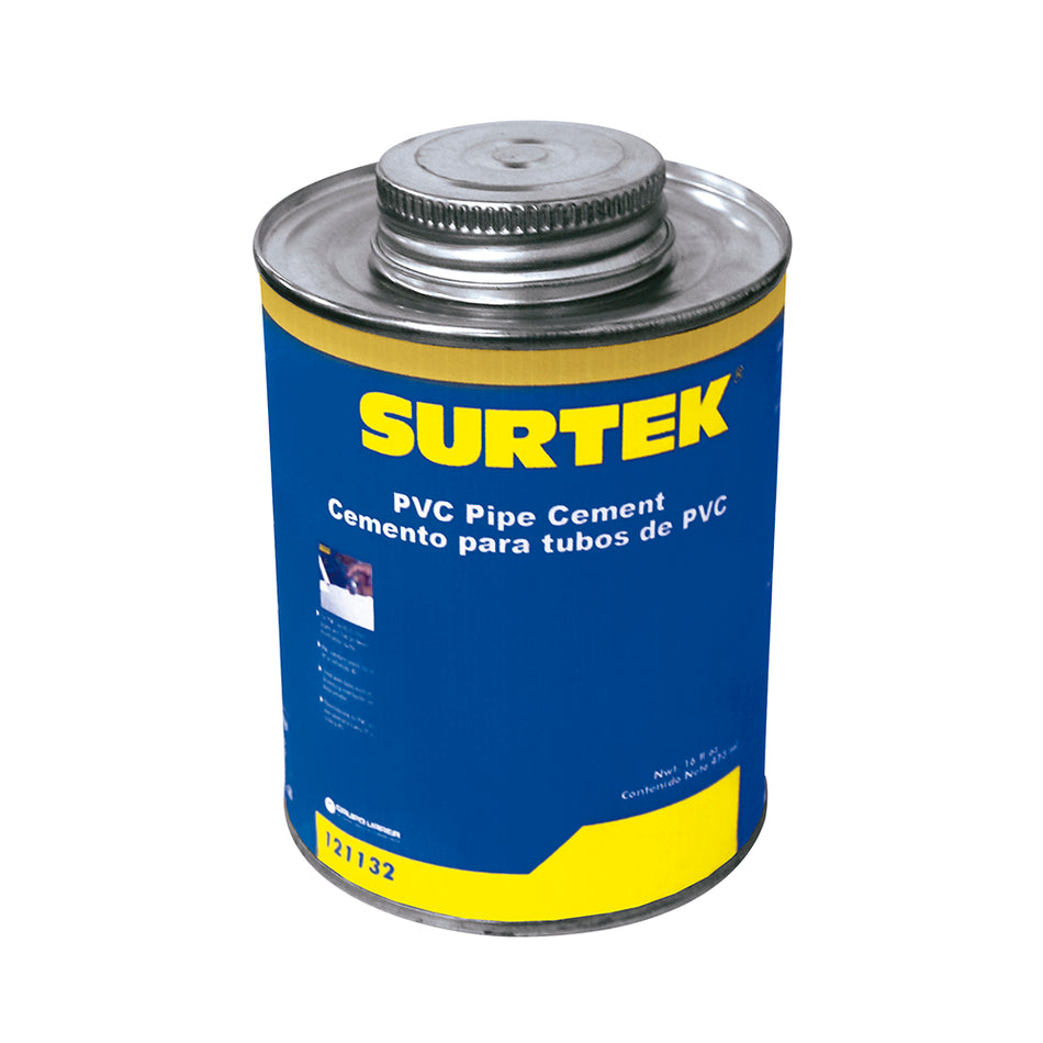 Cemento para tubo PVC, 473 ml Surtek 121132