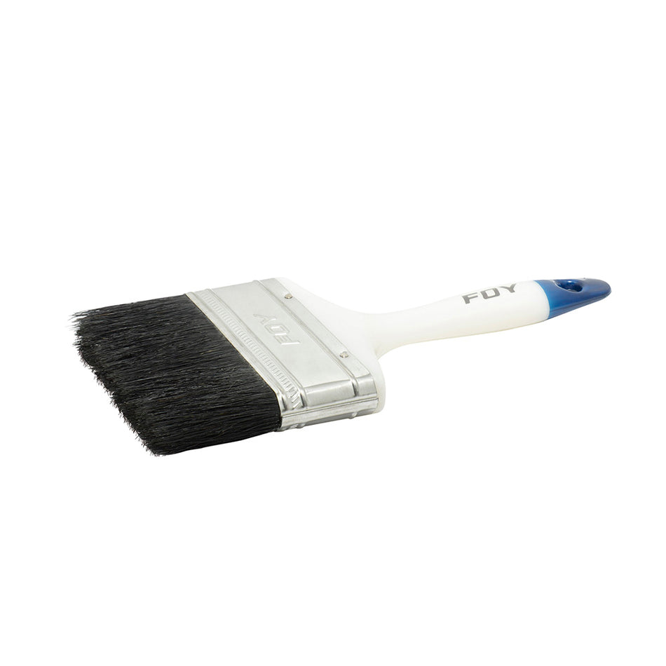 Brocha de cerdas naturales con mango plástico 3" Foy 142655