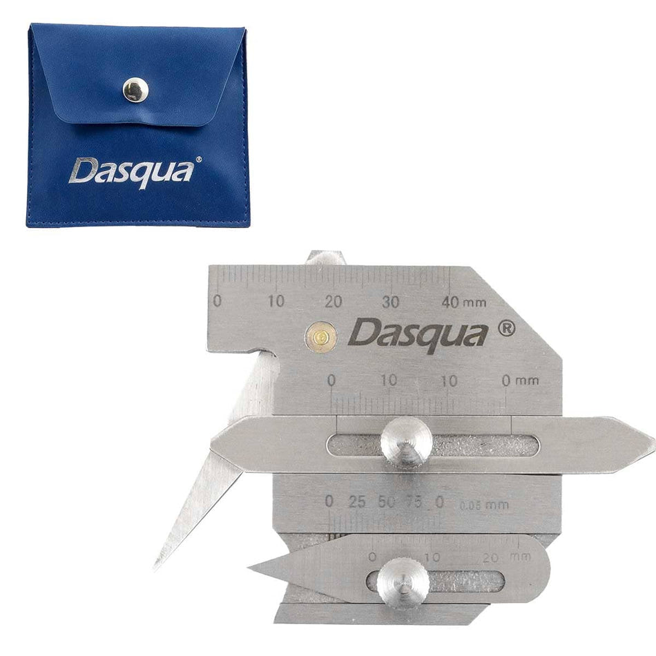 CALIBRADOR PARA SOLDADURA 40 MM INOX. C/