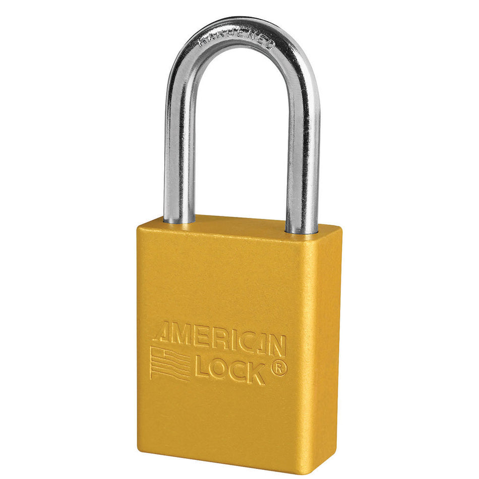 CANDADO DE SEGURIDAD DE ALUMINIO YELLOW