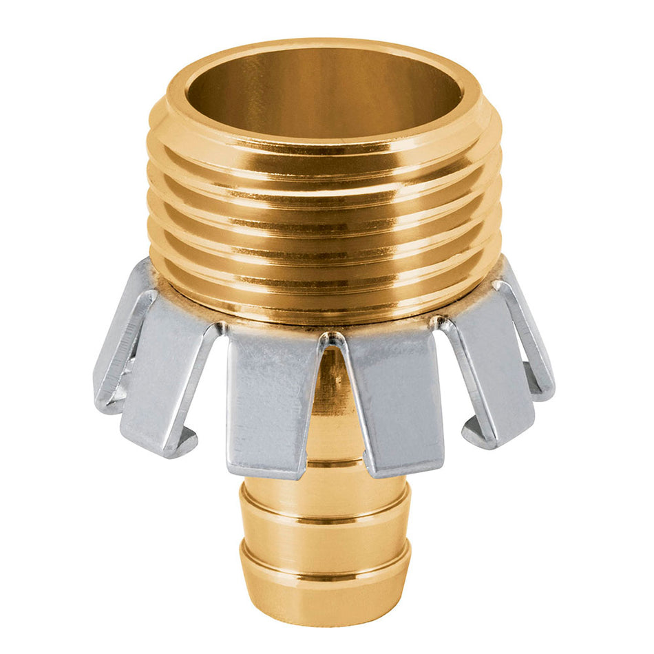 Conector 1/2' macho tipo garra de alumin