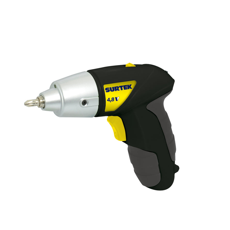 Atornillador 1/4" a batería Litio-ion 3.6 V, 4.8 Nm recargable Surtek AR548
