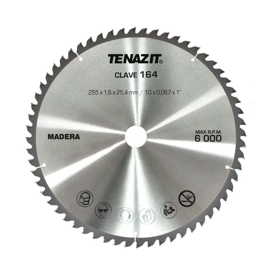 Sierra de 255 x 1.6 x 25.4 mm (10" x 0.0