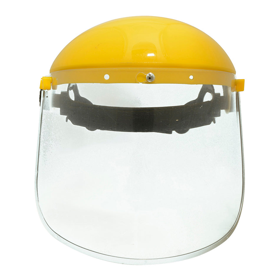 Protector de seguridad facial con mica de policarbonato y ajuste de suspensión de matraca Surtek 137305