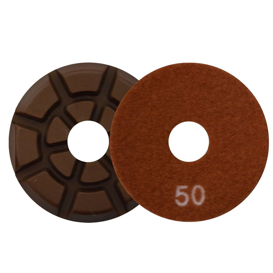 Pad de diamante de 80 x 10 mm para pulid