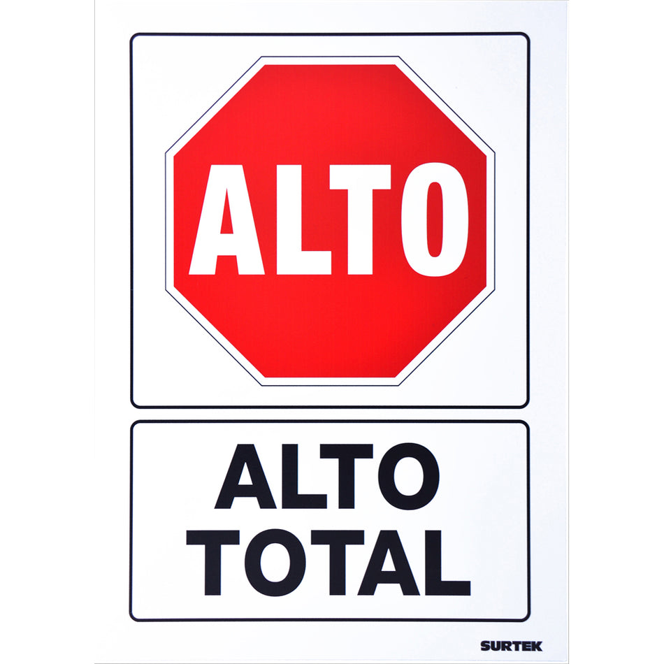 Señal "Alto total" Surtek SES42