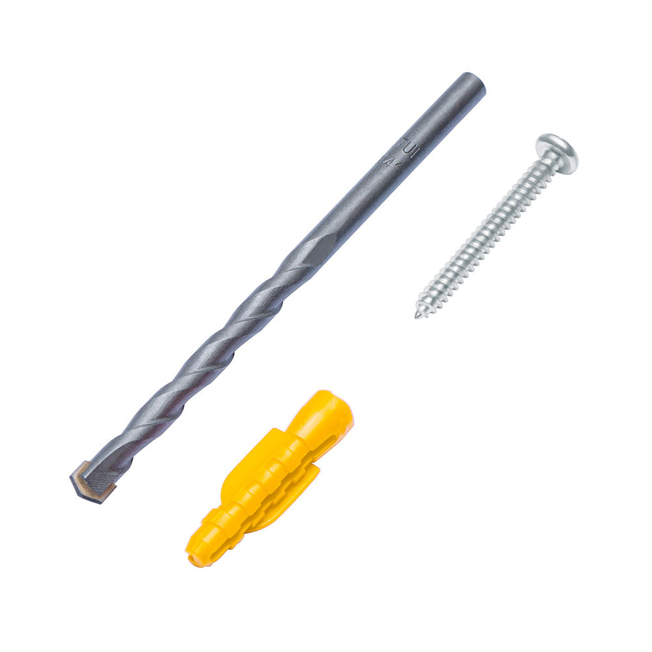 Kit de 20 taquetes 7/32' con pijas #8 y
