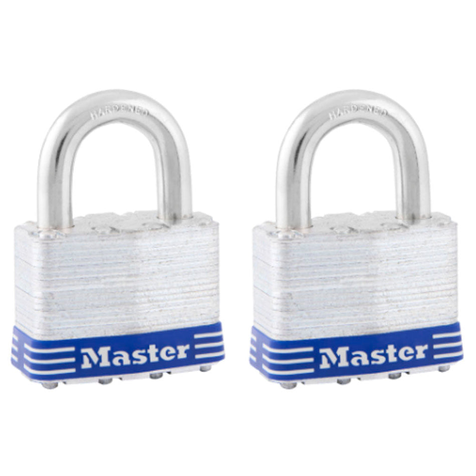 CANDADO LAMINADO 2 PACK, 51MM, MASTERLOCK 5ESPT