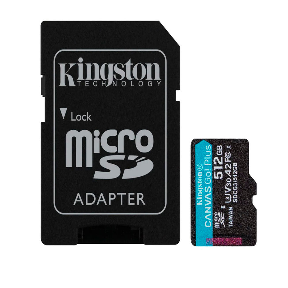 MEMORIA KINGSTON 512GB U3 V30 A2