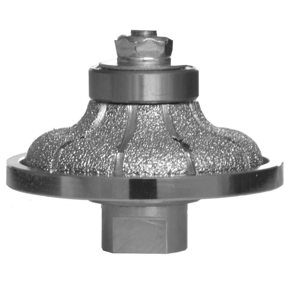 Rueda perfiladora de diamante de 75 x 20