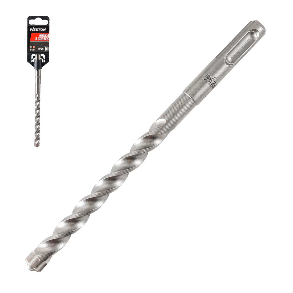 BROCA 3 FILOS SDS PLUS 3/8" X 12", WESTO